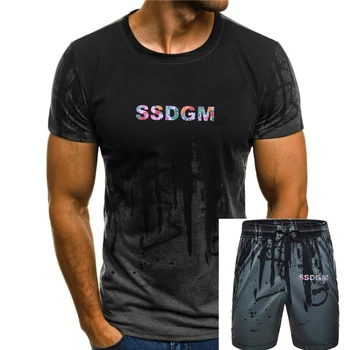 Футболка SSDGM с цветочным рисунком, футболка stay sexy and dont get murdered, моя любимая рубашка murder, милая футболка mfm, футболка mfm в подарок фанату mfm 1