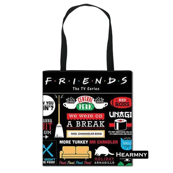 Центральное преимущество телешоу Coffee Friends Женская модная сумка Женская хозяйственная сумка для девочек-подростков Сумка через плечо для путешествий 13