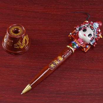 Шариковые ручки в китайском стиле, Пекинская опера, милые ручки, сувениры, канцелярские принадлежности, ручки 15